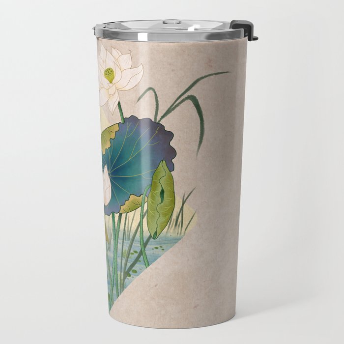lotursflowers C : Minhwa-Korean traditional/folk art Travel Mug Gallery Image 2