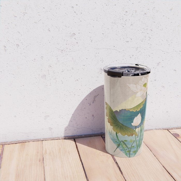 lotursflowers C : Minhwa-Korean traditional/folk art Travel Mug Gallery Image 4