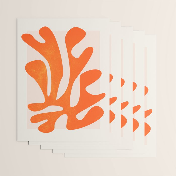 Flamingo: Matisse Color Series IV | Mid-Century Edition Wrapping Paper Gallery Image 3
