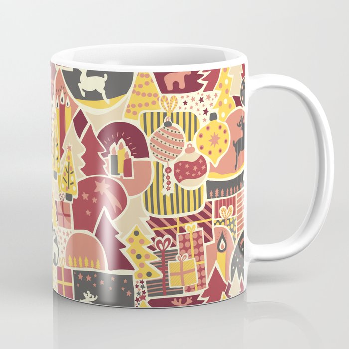 Christmas Holiday Collage Coffee Mug Gallery Image 1