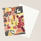 Christmas Holiday Collage Stationery Card Gallery Image 2