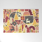 Christmas Holiday Collage Welcome Mat Gallery Image 1