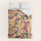 Christmas Holiday Collage Comforter Gallery Image 6