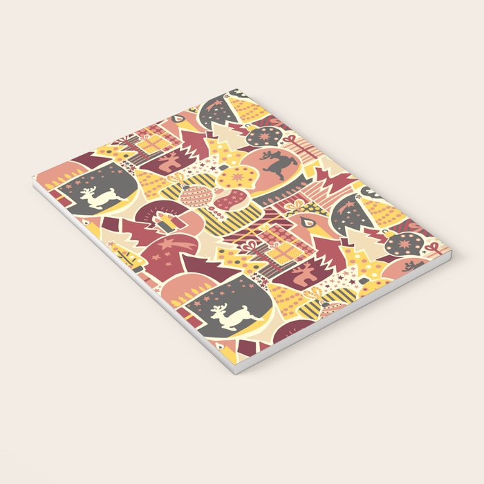 Christmas Holiday Collage Notebook Gallery Image 3