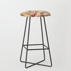 Christmas Holiday Collage Stool Gallery Image 1