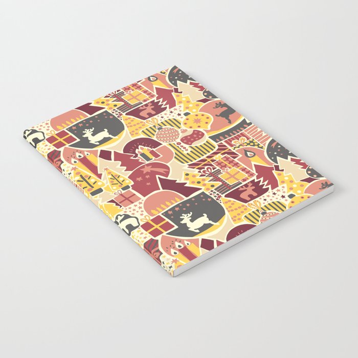 Christmas Holiday Collage Notebook Gallery Image 1