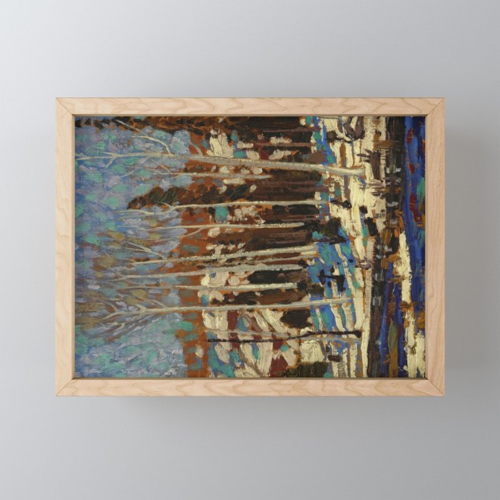 Tom Thomson March 1916 Canadian Landscape Artist Mini Art Print Gallery Image 1