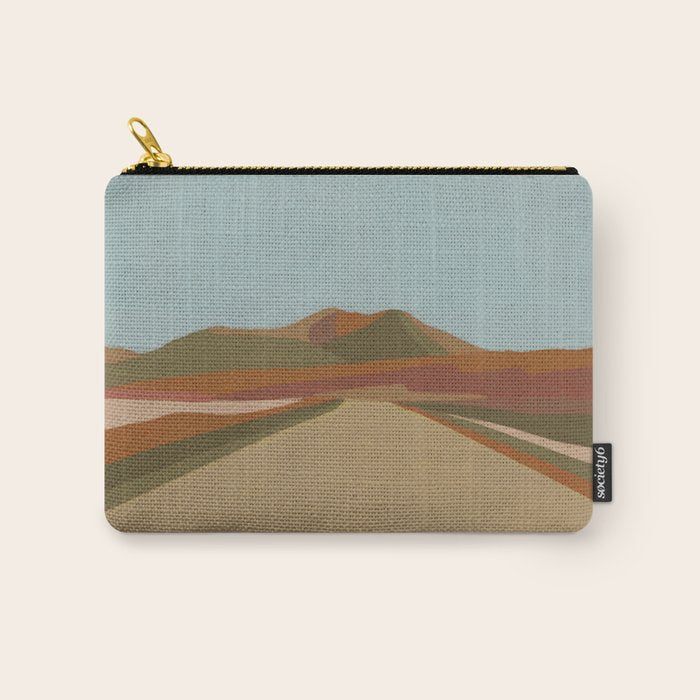 On the Road #3 Carry All Pouch Gallery Image 1