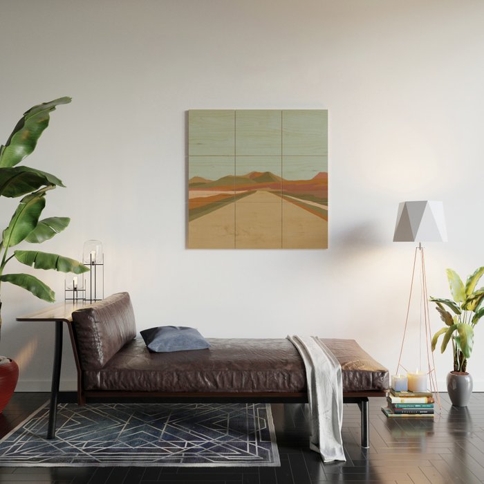 On the Road #3 Wood Wall Art Gallery Image 2