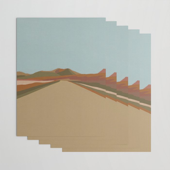 On the Road #3 Wrapping Paper Gallery Image 3