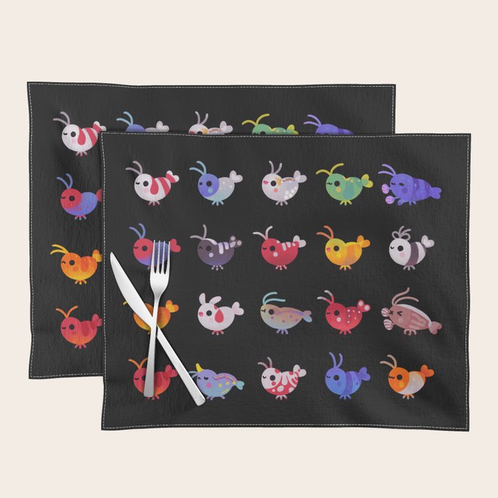 Freshwater shrimp Placemat Gallery Image 1