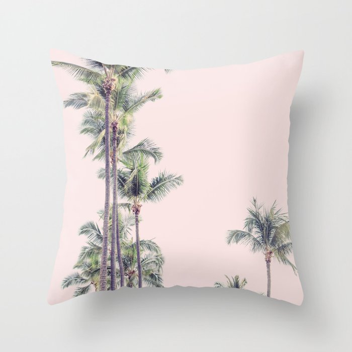 Palm Trees in La La Land - California Photography Throw Pillow Gallery Image 6