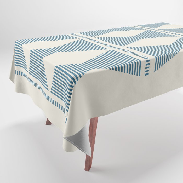 Southwestern Boho - Blue Tablecloth Gallery Image 1