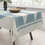 Southwestern Boho - Blue Tablecloth Gallery Image 3