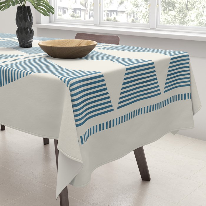 Southwestern Boho - Blue Tablecloth Gallery Image 3