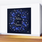 Ad Astra Per Aspera hand lettering  Wall Mural Gallery Image 2