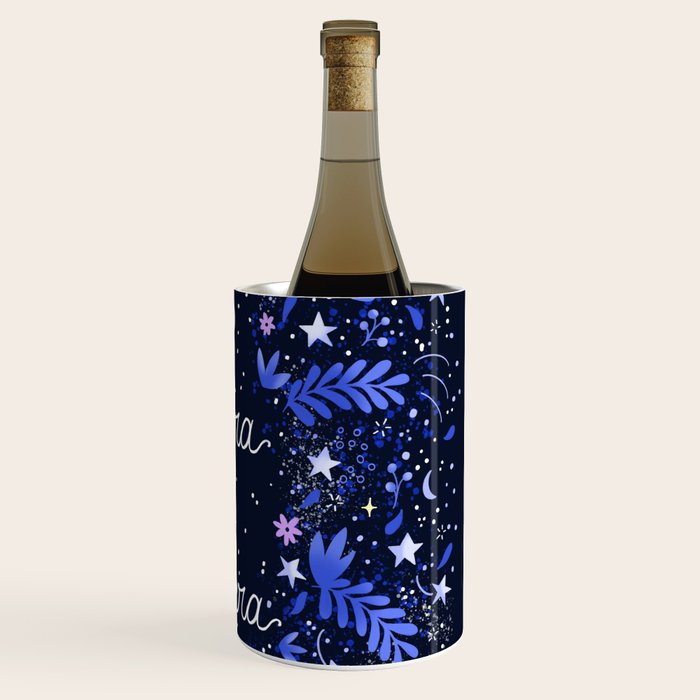 Ad Astra Per Aspera hand lettering  Wine Chiller Gallery Image 3