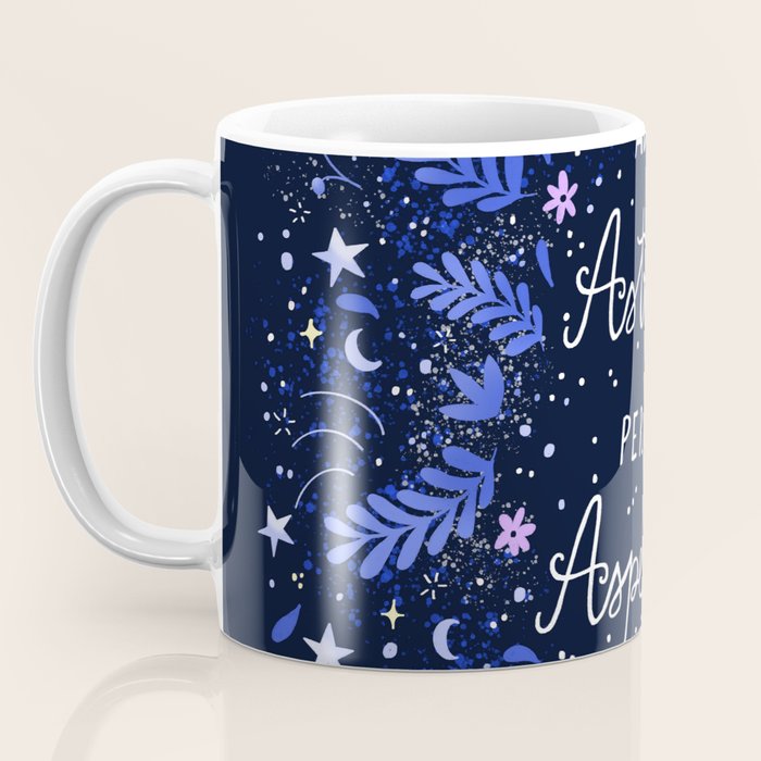 Ad Astra Per Aspera hand lettering  Coffee Mug Gallery Image 3