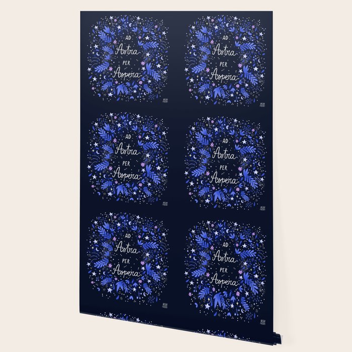 Ad Astra Per Aspera hand lettering  Wallpaper Gallery Image 2