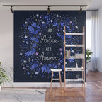 Ad Astra Per Aspera hand lettering  Wall Mural Gallery Image 1