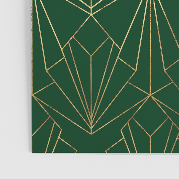 Art Deco in Emerald Green Poster Gallery Image 3