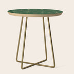 Art Deco in Emerald Green Side Table Gallery Image 1