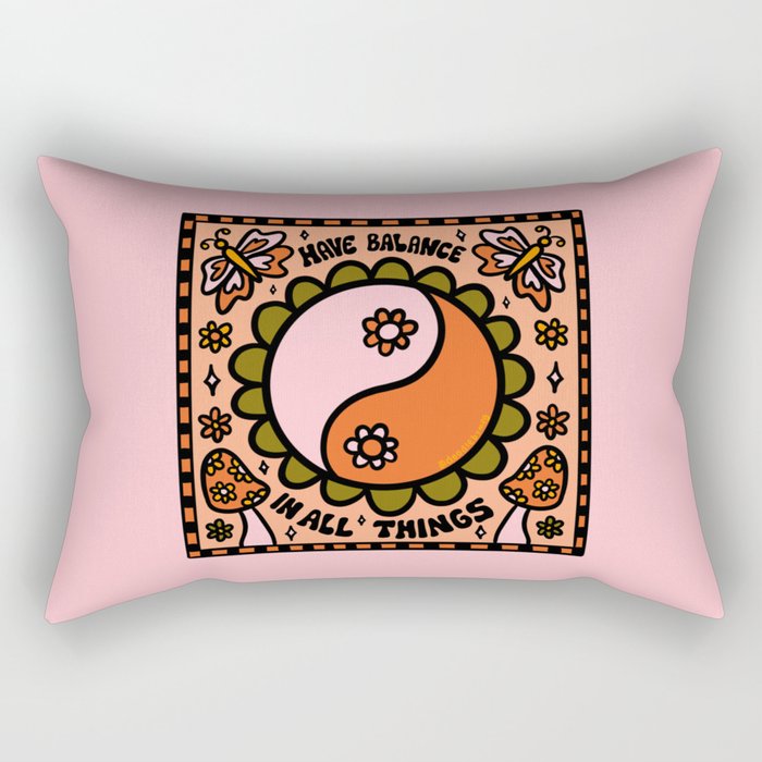 Have Balance Rectangular Pillow Gallery Image 1