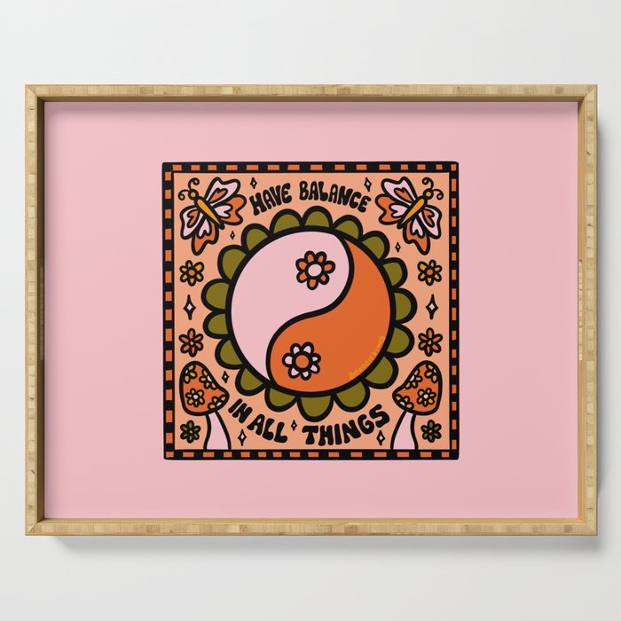 Have Balance Serving Tray Gallery Image 1