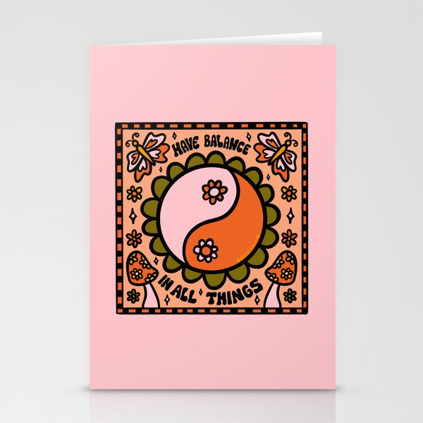 Have Balance Stationery Card Gallery Image 1