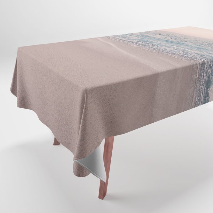 ROSEGOLD BEACH MORNING LANDSCAPE Tablecloth Gallery Image 1