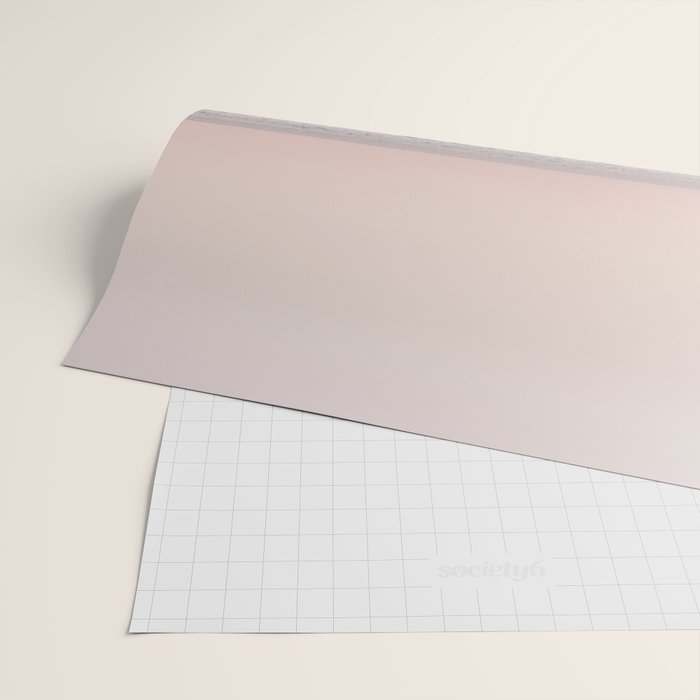 ROSEGOLD BEACH MORNING LANDSCAPE Wrapping Paper Gallery Image 2