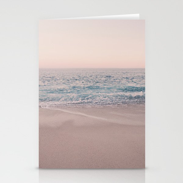 ROSEGOLD BEACH MORNING LANDSCAPE Stationery Card Gallery Image 2