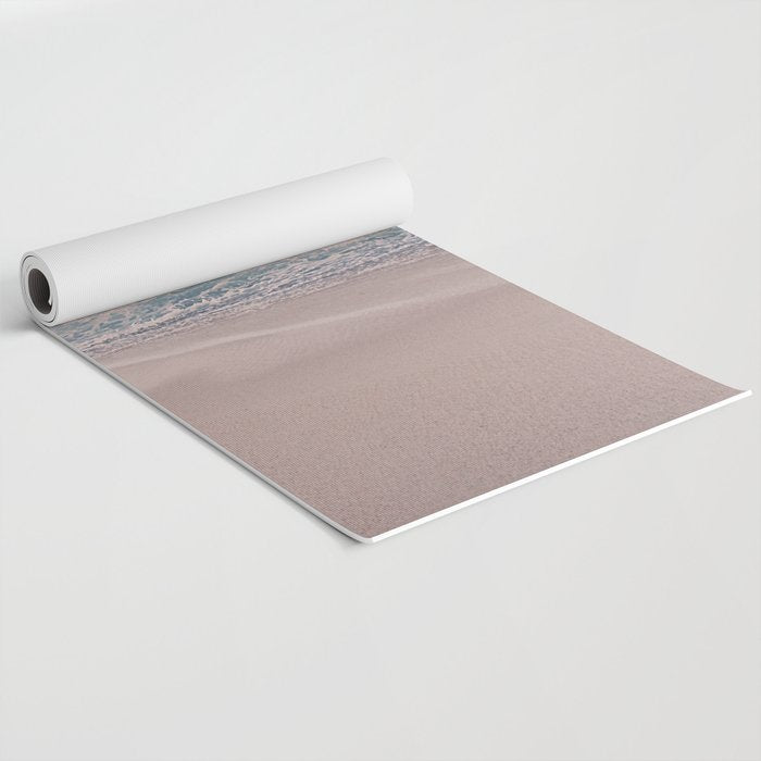 ROSEGOLD BEACH MORNING LANDSCAPE Yoga Mat Gallery Image 2
