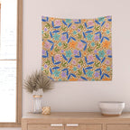 Vintage Garden  Wall Tapestry Gallery Image 2