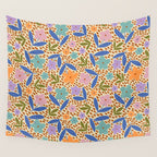 Vintage Garden  Wall Tapestry Gallery Image 4