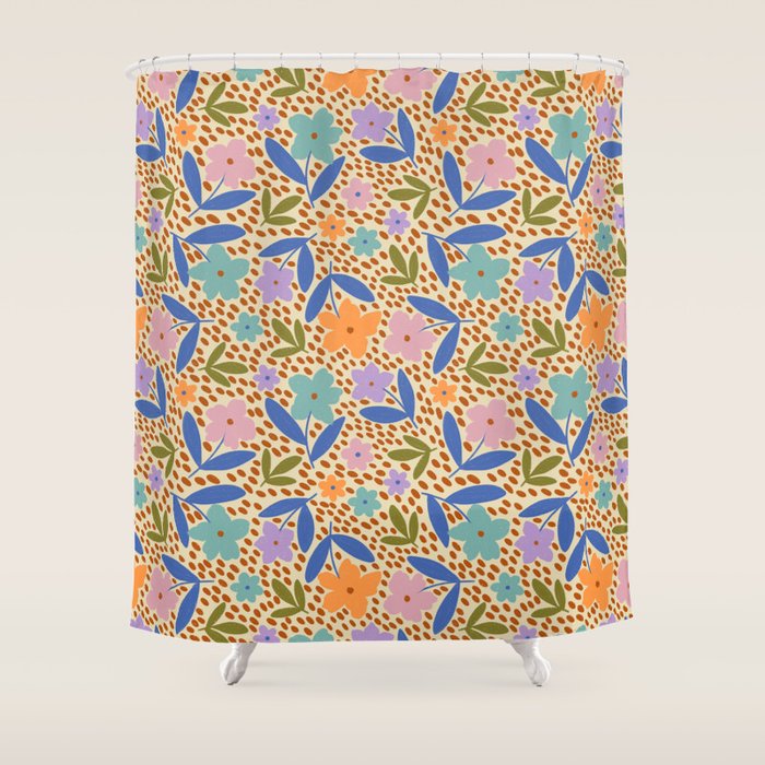 Vintage Garden  Shower Curtain Gallery Image 1