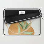 Tropical Leaf- Abstract Art 41 Laptop Sleeve Gallery Image 2