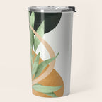 Tropical Leaf- Abstract Art 41 Travel Mug Gallery Image 2