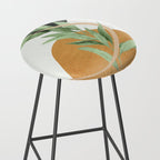 Tropical Leaf- Abstract Art 41 Stool Gallery Image 2