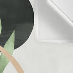 Tropical Leaf- Abstract Art 41 Wall Tapestry Gallery Image 3