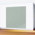 Clovers XXXIII Sage Green Botanical Pattern Wall Mural Gallery Image 2