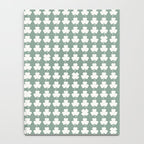 Clovers XXXIII Sage Green Botanical Pattern Notebook Gallery Image 4