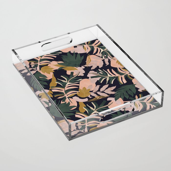 Abstract nature tropical 34 Acrylic Tray Gallery Image 1