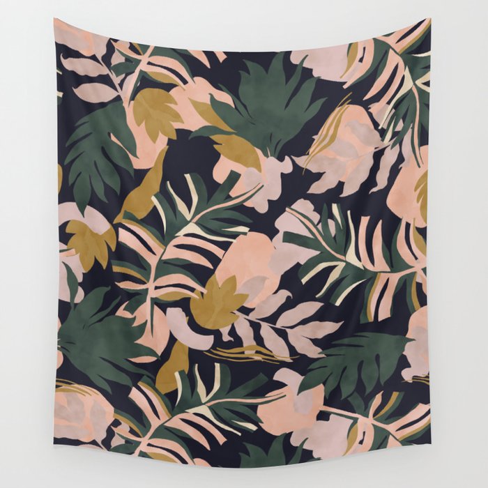 Abstract nature tropical 34 Wall Tapestry Gallery Image 4