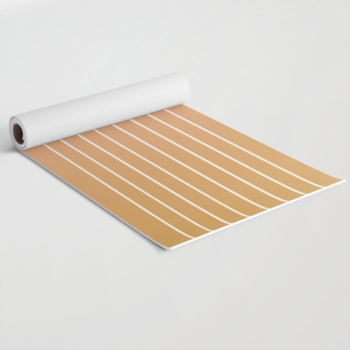 Ombre Arch XIII Pastel Sunset Gradient Modern Geometric Lines Yoga Mat Gallery Image 2