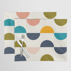 Mid Century Modern Geometry 5 Placemat Gallery Image 1