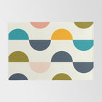Mid Century Modern Geometry 5 Rug Gallery Image 2