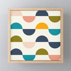 Mid Century Modern Geometry 5 Mini Art Print Gallery Image 1