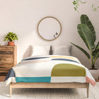 Mid Century Modern Geometry 5 Comforter Gallery Image 3