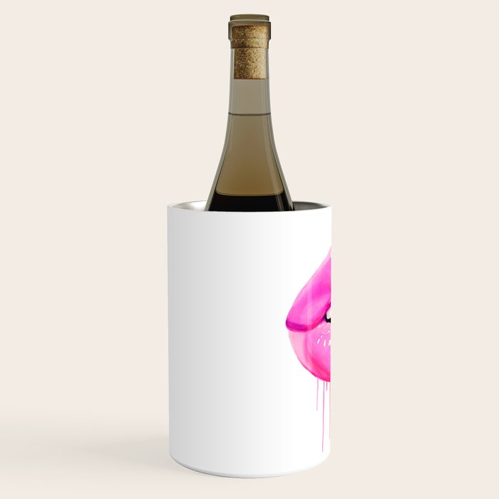 Pink lips Wine Chiller Gallery Image 2